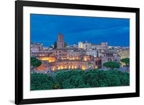 Trajans Market (Mercati di Traiano) and House of the Knights of Rhodes, Italy-bestravelvideo-Framed Photographic Print