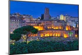 Trajans Market (Mercati di Traiano), restored Roman forum complex, Italy-bestravelvideo-Mounted Photographic Print