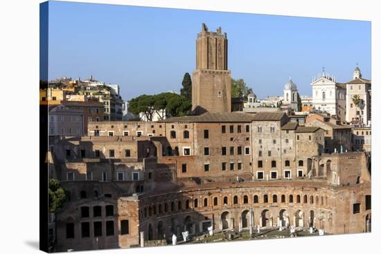 Trajans Markets, Ancient Rome, Rome, Lazio, Italy-James Emmerson-Stretched Canvas