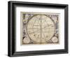 Trajectories of Planets and Stars as Seen from Earth-Andreas Cellarius-Framed Giclee Print