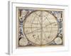 Trajectories of Planets and Stars as Seen from Earth-Andreas Cellarius-Framed Giclee Print