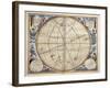 Trajectories of Planets and Stars as Seen from Earth-Andreas Cellarius-Framed Giclee Print