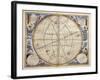 Trajectories of Planets and Stars as Seen from Earth-Andreas Cellarius-Framed Giclee Print