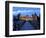 Trakai Castle Illuminated at Night, Trakai, Near Vilnius, Lithuania, Baltic States, Europe-Gary Cook-Framed Photographic Print