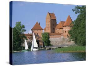 Trakai Castle in Lithuania, Baltic States, Europe-Richardson Rolf-Stretched Canvas