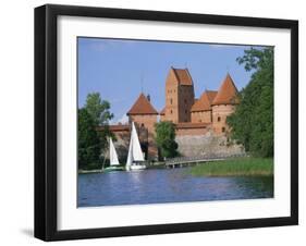 Trakai Castle in Lithuania, Baltic States, Europe-Richardson Rolf-Framed Photographic Print