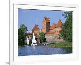 Trakai Castle in Lithuania, Baltic States, Europe-Richardson Rolf-Framed Photographic Print