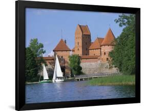 Trakai Castle in Lithuania, Baltic States, Europe-Richardson Rolf-Framed Photographic Print