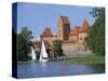 Trakai Castle in Lithuania, Baltic States, Europe-Richardson Rolf-Stretched Canvas