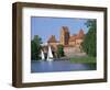 Trakai Castle in Lithuania, Baltic States, Europe-Richardson Rolf-Framed Photographic Print