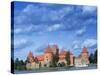 Trakai Island and Castle Nr. Vilnius, Lithuania-Peter Adams-Stretched Canvas