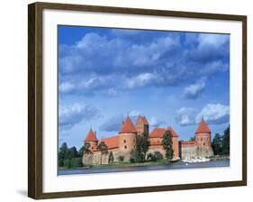 Trakai Island and Castle Nr. Vilnius, Lithuania-Peter Adams-Framed Photographic Print