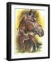 Trakehner-Barbara Keith-Framed Giclee Print