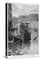 Tram Accident, Sevres, Paris, 1897-F Meaulle-Stretched Canvas