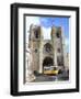 Tram and Se (Cathedral), Alfama, Lisbon, Portugal, Europe-Vincenzo Lombardo-Framed Photographic Print