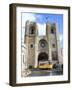 Tram and Se (Cathedral), Alfama, Lisbon, Portugal, Europe-Vincenzo Lombardo-Framed Photographic Print