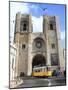 Tram and Se (Cathedral), Alfama, Lisbon, Portugal, Europe-Vincenzo Lombardo-Mounted Photographic Print