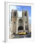 Tram and Se (Cathedral), Alfama, Lisbon, Portugal, Europe-Vincenzo Lombardo-Framed Photographic Print