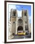 Tram and Se (Cathedral), Alfama, Lisbon, Portugal, Europe-Vincenzo Lombardo-Framed Photographic Print