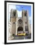 Tram and Se (Cathedral), Alfama, Lisbon, Portugal, Europe-Vincenzo Lombardo-Framed Photographic Print