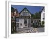 Tram Arriving at Victoria Station in Llandudno, Llandudno-Nigel Blythe-Framed Photographic Print