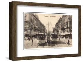 Tram at Marseille-null-Framed Photographic Print