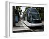 Tram at Tram Station, Strasbourg, Alsace, France, Europe-Richardson Peter-Framed Photographic Print