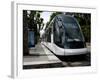 Tram at Tram Station, Strasbourg, Alsace, France, Europe-Richardson Peter-Framed Photographic Print