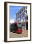 Tram, Casablanca, Morocco, North Africa, Africa-Neil Farrin-Framed Photographic Print