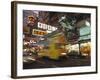 Tram, Causeway Bay, Hong Kong, China-Neil Farrin-Framed Photographic Print