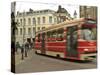 Tram, Den Haag (The Hague), Holland (The Netherlands)-Gary Cook-Stretched Canvas