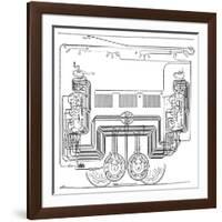 Tram Electrical Systems, 19th Century-Science Photo Library-Framed Photographic Print