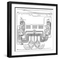 Tram Electrical Systems, 19th Century-Science Photo Library-Framed Photographic Print