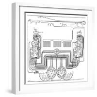 Tram Electrical Systems, 19th Century-Science Photo Library-Framed Photographic Print
