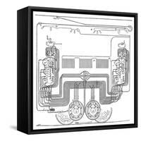 Tram Electrical Systems, 19th Century-Science Photo Library-Framed Stretched Canvas