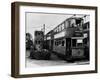 Tram Graveyard-Fred Musto-Framed Photographic Print