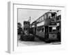 Tram Graveyard-Fred Musto-Framed Photographic Print