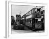 Tram Graveyard-Fred Musto-Framed Photographic Print