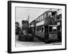 Tram Graveyard-Fred Musto-Framed Photographic Print