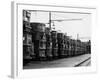 Tram Graveyard-Fred Musto-Framed Photographic Print