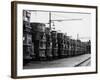 Tram Graveyard-Fred Musto-Framed Photographic Print