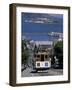 Tram, Hyde St, San Francisco, California, USA-Walter Bibikow-Framed Photographic Print