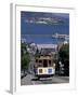 Tram, Hyde St, San Francisco, California, USA-Walter Bibikow-Framed Photographic Print