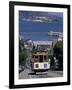 Tram, Hyde St, San Francisco, California, USA-Walter Bibikow-Framed Photographic Print