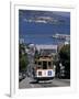 Tram, Hyde St, San Francisco, California, USA-Walter Bibikow-Framed Photographic Print