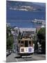 Tram, Hyde St, San Francisco, California, USA-Walter Bibikow-Mounted Photographic Print