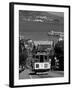 Tram, Hyde St, San Francisco, California, USA-Walter Bibikow-Framed Photographic Print