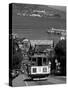 Tram, Hyde St, San Francisco, California, USA-Walter Bibikow-Stretched Canvas