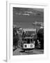 Tram, Hyde St, San Francisco, California, USA-Walter Bibikow-Framed Photographic Print