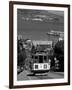 Tram, Hyde St, San Francisco, California, USA-Walter Bibikow-Framed Photographic Print